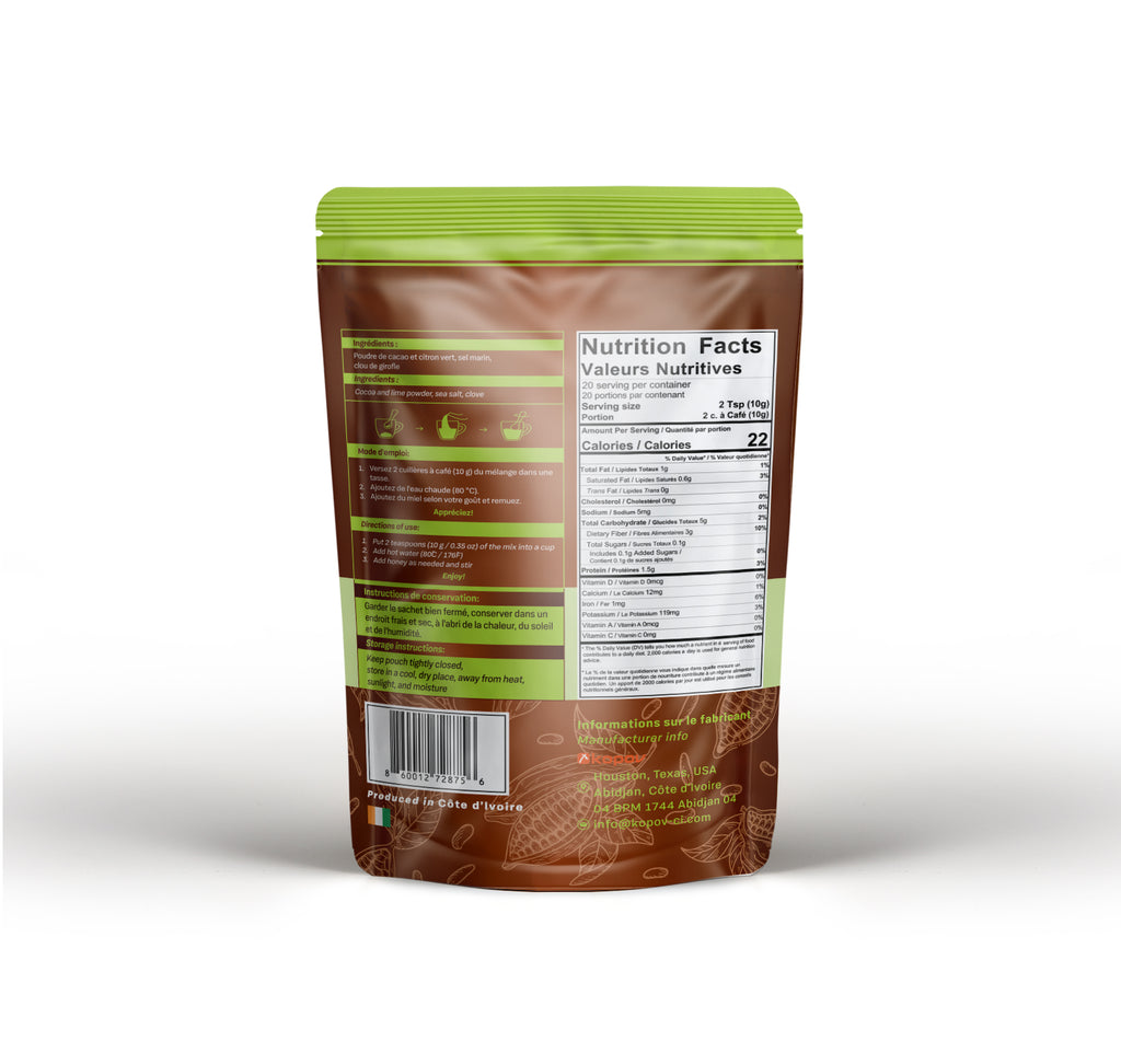 Cocoa with Lime