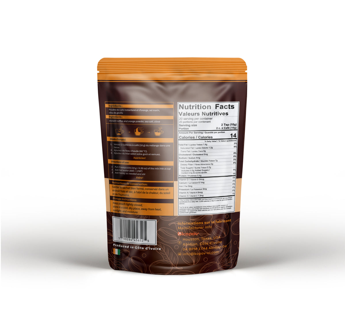 Cocoa with Orange