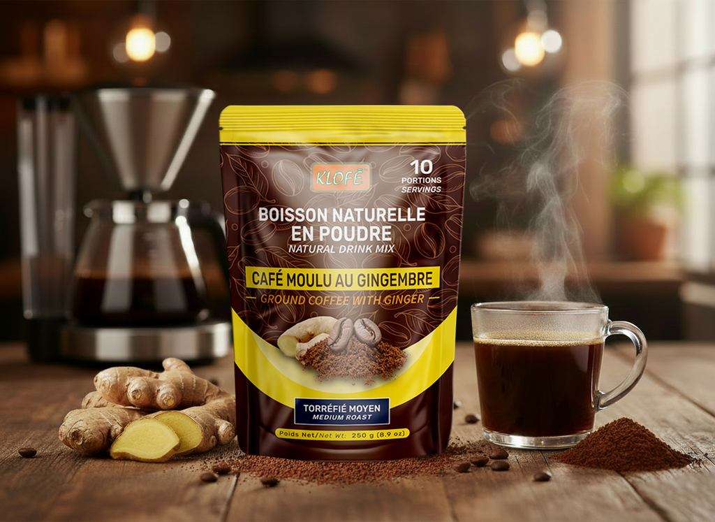 Ground Coffee with Ginger