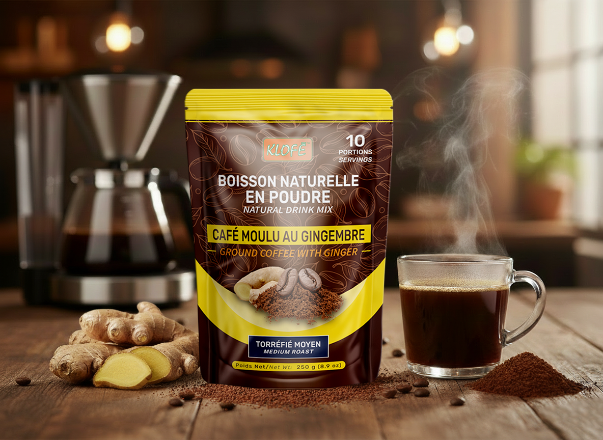 Ground Coffee with Ginger